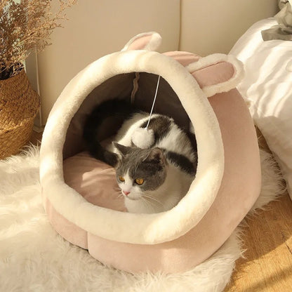 Cozy Cat Bed Basket