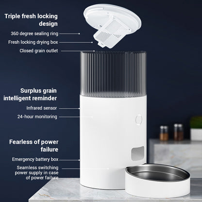 App Controlled Automatic Feeding Machine