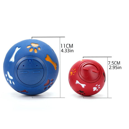 Educational Rubber Ball for Cats and Dogs