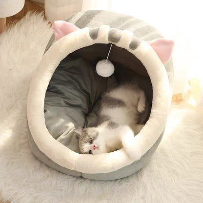 Cozy Cat Bed Basket