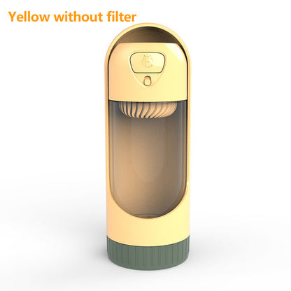 Portable Pet Drinking Dispenser with Activated Carbon Filter