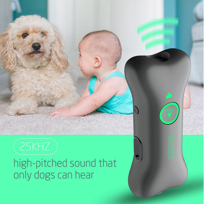 Ultrasonic Rechargeable Hand- Held Anti Barking Pet Control Device For Dogs