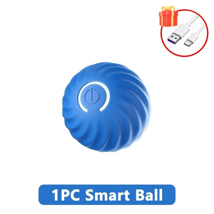 Automatic Rechargable Jump Roll Ball for Cats & Dogs