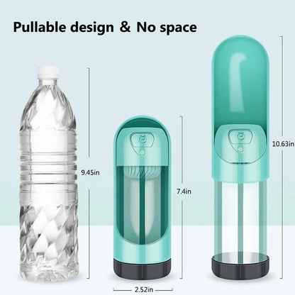 Portable Pet Drinking Dispenser with Activated Carbon Filter