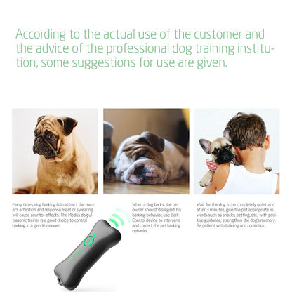 Ultrasonic Rechargeable Hand- Held Anti Barking Pet Control Device For Dogs