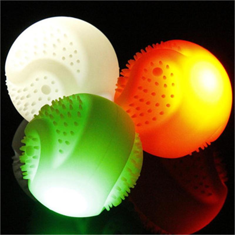 USB charging Pet Ball with LED lights