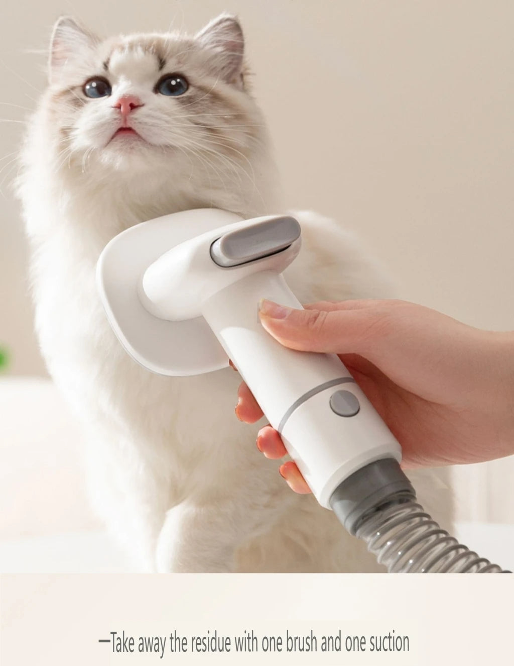 Pet Grooming Vacuum & Grooming Kit for Cats and Dogs