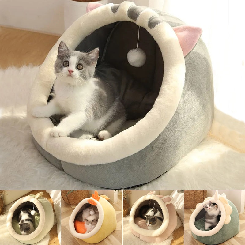 Cozy Cat Bed Basket