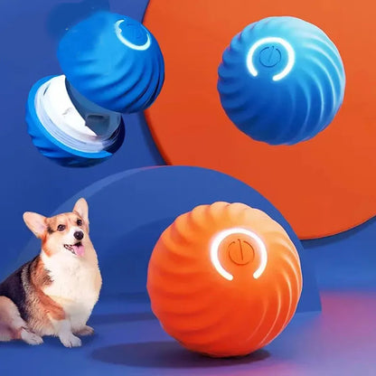 Automatic Rechargable Jump Roll Ball for Cats & Dogs