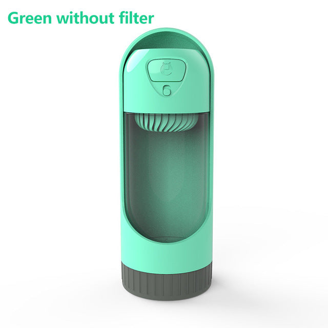 Portable Pet Drinking Dispenser with Activated Carbon Filter