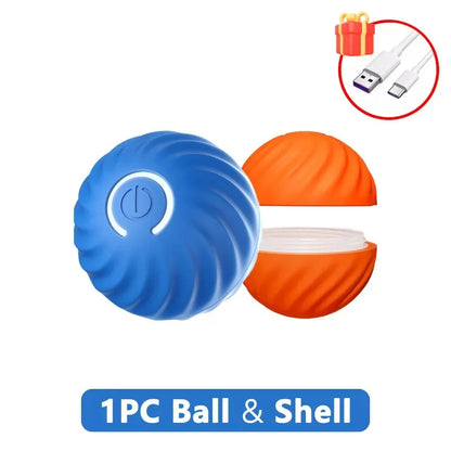 Automatic Rechargable Jump Roll Ball for Cats & Dogs