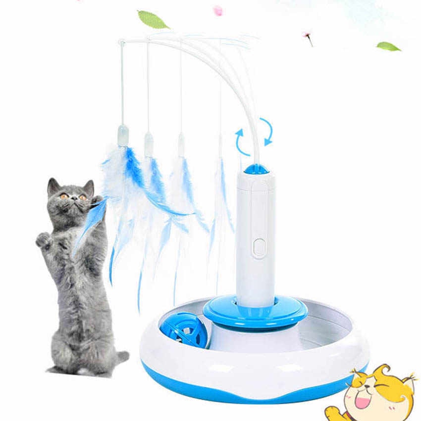 Cat Feather Detachable Electric Toy