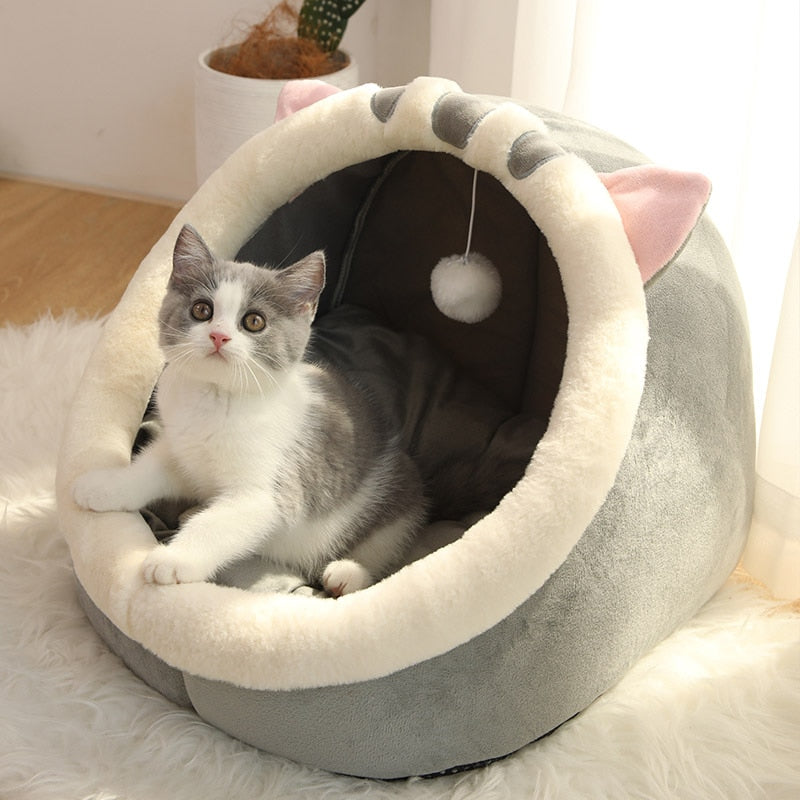 Cozy Cat Bed Basket