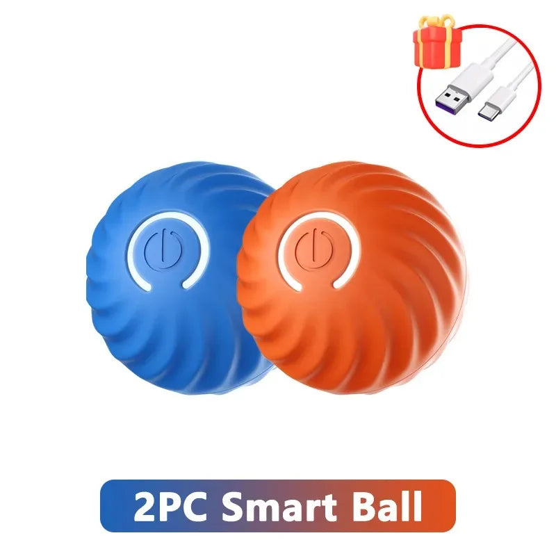 Automatic Rechargable Jump Roll Ball for Cats & Dogs