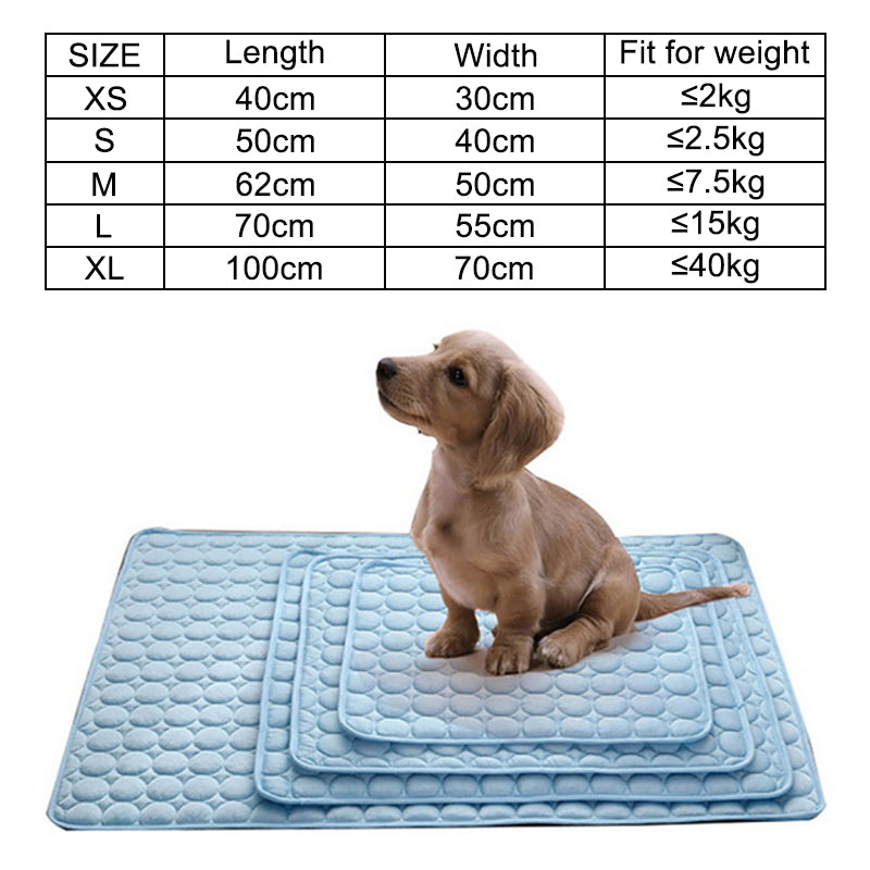 Washable Cooling Mat Suitable for Dogs and Cats