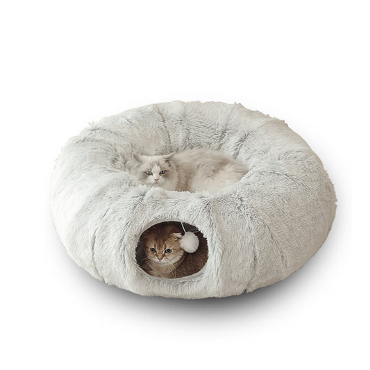 2 in 1 Plush Cat Bed