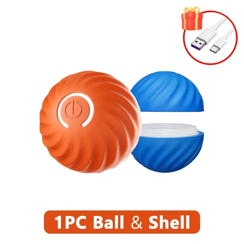 Automatic Rechargable Jump Roll Ball for Cats & Dogs