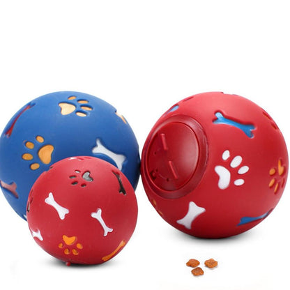 Educational Rubber Ball for Cats and Dogs